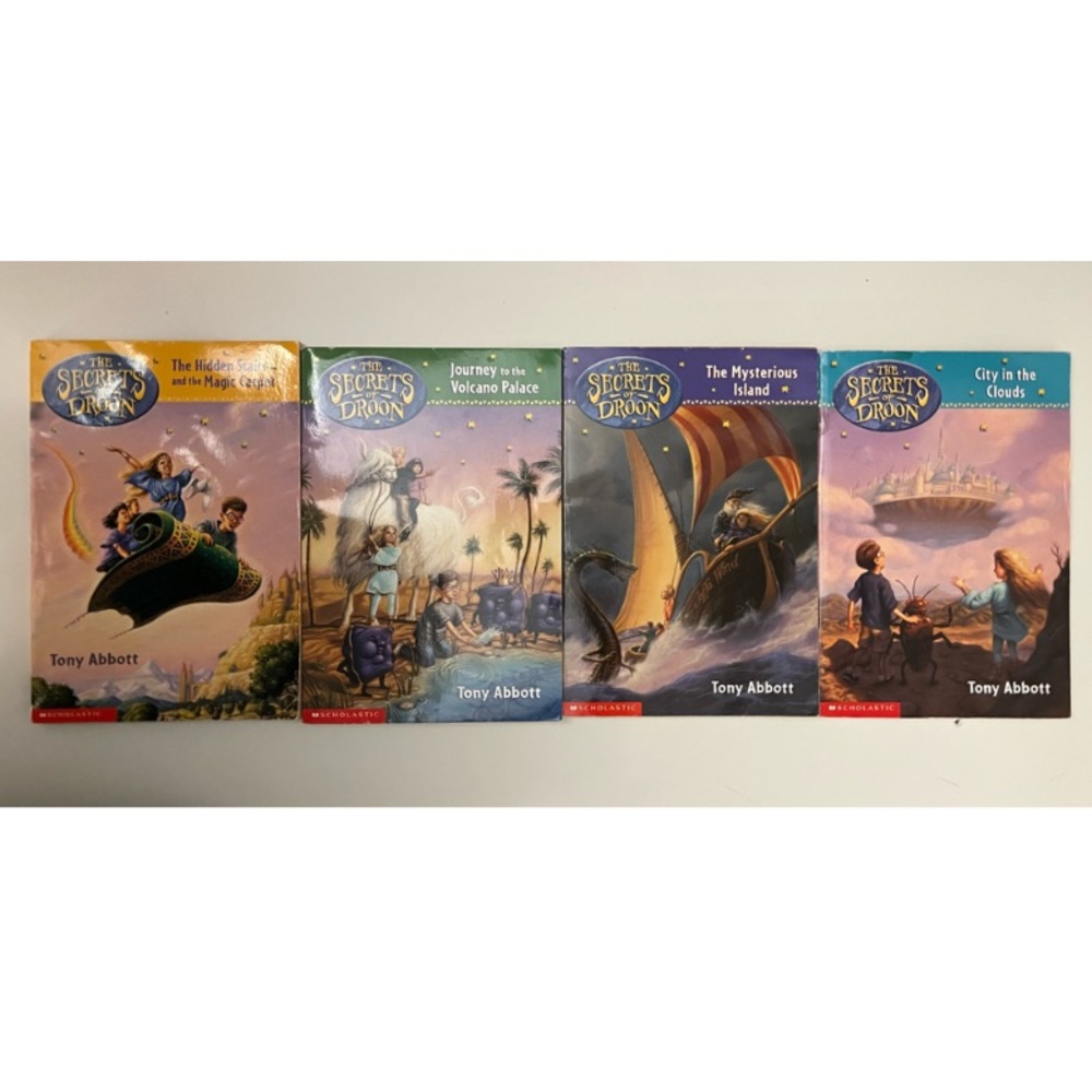 Set of 4- The secret of Droon books